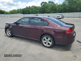 2013 Volkswagen Passat S with VIN 1VWAP7A35DC032218, listed as a Copart auction lot 56232645 with 222,722 mi miles and Salvage title. Bid and sale history available at DreamBid. Image 2.