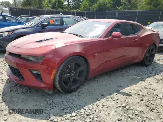 2018 Chevrolet Camaro 1SS with VIN 1G1FF1R75J0811124, listed as a Copart auction lot 67669164 with 47,850 mi miles and Salvage Title. Bid and sale history available at carsss.com. Image 1.