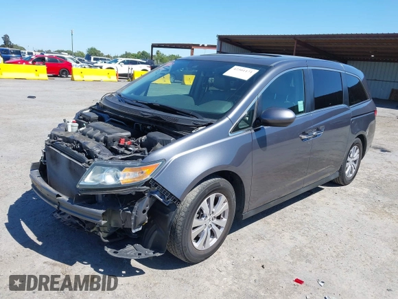 2014 Honda Odyssey EX-L с VIN 5FNRL5H61EB042464, выставлен на аукционе IAAI как лот 42301171 с пробегом 117 051 миль миль и . История ставок и продаж доступна на DreamBid. Изображение 2.