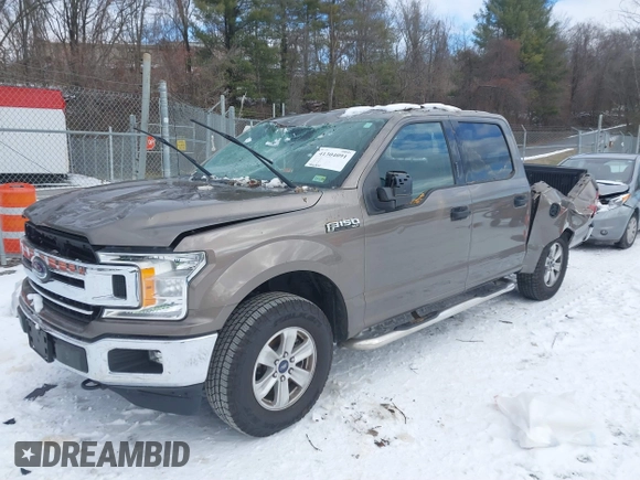 2018 Ford F-150 XL with VIN 1FTEW1EB6JFC63953, listed as a IAAI auction lot 41304091 with 74,636 mi miles. Bid and sale history available at carsss.com. Image 20.