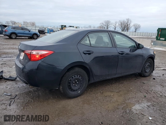2019 Toyota Corolla L with VIN 2T1BURHE7KC173282, listed as a Copart auction lot 88806345 with 58,789 mi miles and Salvage title. Bid and sale history available at DreamBid. Image 3.