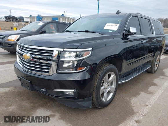 2019 Chevrolet Suburban Premier with VIN 1GNSKJKC7KR261826, listed as a IAAI auction lot 41652451 with 127,032 mi miles and . Bid and sale history available at DreamBid. Image 18.