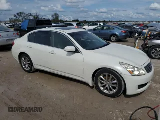 2008 Infiniti G35 with VIN JNKBV61EX8M200488, listed as a Copart auction lot 70752484 with Not Provided miles and Salvage Title. Bid and sale history available at DreamBid. Image 4.