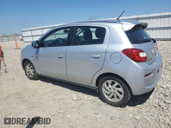 2018 Mitsubishi Mirage SE with VIN ML32A4HJ7JH013294, listed as a Copart auction lot 55929195 with 120,507 mi miles and Clean title. Bid and sale history available at DreamBid. Image 2.