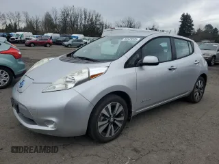 2016 Nissan LEAF SL with VIN 1N4BZ0CP0GC302989, listed as a Copart auction lot 48549535 with 50,757 mi miles and Clean Title. Bid and sale history available at carsss.com. Image 1.