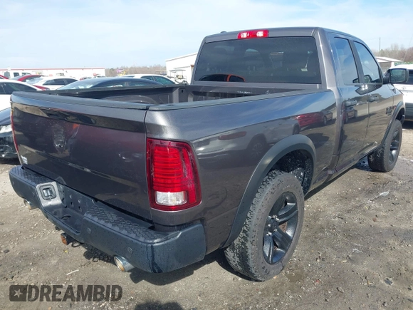2021 Ram 1500 Classic Warlock with VIN 1C6RR7GT9MS578069, listed as a IAAI auction lot 41691277 with 61,996 mi miles. Bid and sale history available at carsss.com. Image 4.