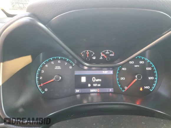 2020 GMC Canyon 4WD All Terrain w/Cloth with VIN 1GTG6FEN0L1173679, listed as a Copart auction lot 79684354 with 58,901 mi miles and Salvage Title. Bid and sale history available at carsss.com. Image 9.