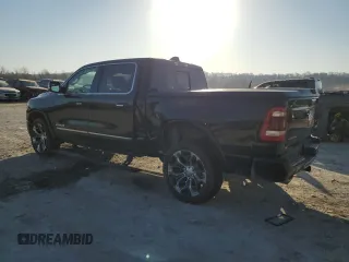 2020 Ram 1500 Limited with VIN 1C6SRFHTXLN255317, listed as a Copart auction lot 48400945 with 31,493 mi miles and Salvage title. Bid and sale history available at DreamBid. Image 2.