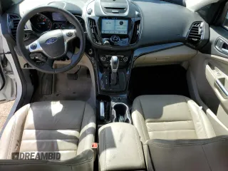 2016 Ford Escape Titanium with VIN 1FMCU0JX3GUB14361, listed as a Copart auction lot 49356585 with 122,409 mi miles and Clean Title. Bid and sale history available at carsss.com. Image 8.