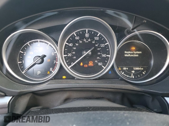 2019 Mazda CX-5 Touring with VIN JM3KFBCM5K0659204, listed as a Copart auction lot 47072965 with 53,864 mi miles and Salvage Title. Bid and sale history available at carsss.com. Image 9.