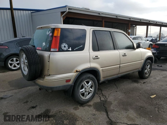 2001 Honda CR-V SE with VIN JHLRD18741S020828, listed as a Copart auction lot 51244005 with 236,695 mi miles and Clean Title. Bid and sale history available at carsss.com. Image 3.