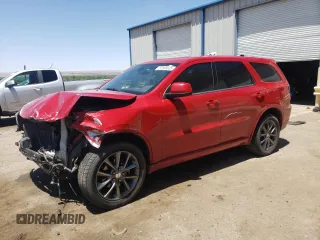 2014 Dodge Durango SXT with VIN 1C4RDJAG4EC980139, listed as a Copart auction lot 57509035 with 152,865 mi miles and Salvage title. Bid and sale history available at DreamBid. Image 1.
