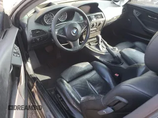 2007 BMW 6 Series 650i with VIN WBAEH13517CR51826, listed as a Copart auction lot 83833444 with 0 mi miles and Clean Title. Bid and sale history available at carsss.com. Image 8.