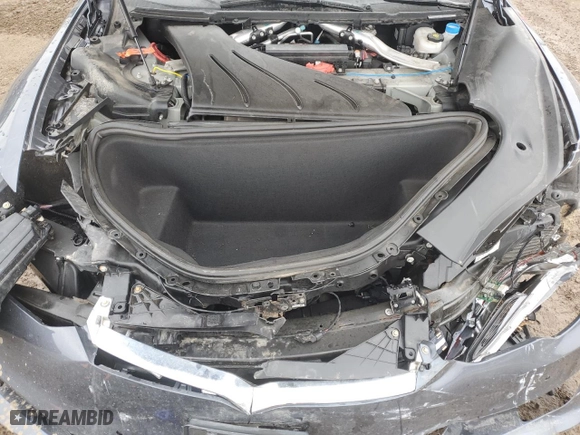 2017 Tesla Model S 100D with VIN 5YJSA1E21HF198168, listed as a Copart auction lot 46792725 with 0 mi miles and Salvage Title. Bid and sale history available at carsss.com. Image 12.
