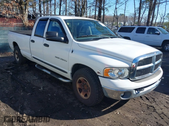 2004 Dodge Ram 2500 SLT with VIN 3D7KA28C84G236063, listed as a IAAI auction lot 41833455 with 159,564 mi miles. Bid and sale history available at carsss.com. Image 1.