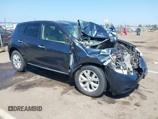 2014 Nissan Murano SV with VIN JN8AZ1MU7EW400787, listed as a IAAI auction lot 42087179 with 99,702 mi miles and . Bid and sale history available at carsss.com. Image 1.