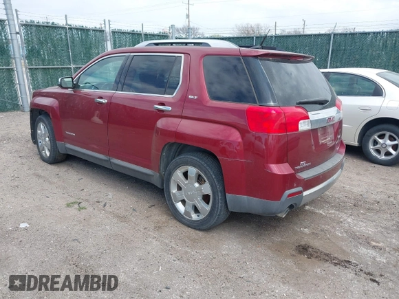 2010 GMC Terrain SLT-2 z VIN 2CTFLJEYXA6383349, wystawiony jako IAAI lot #41875588 z przebiegiem 156 310 mil mil oraz . Historia ofert i sprzedaży dostępna na DreamBid. Obrazek 3.