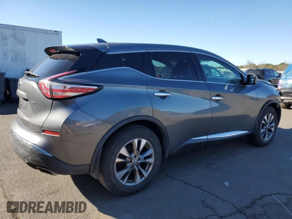 2017 Nissan Murano S with VIN 5N1AZ2MH6HN179130, listed as a Copart auction lot 45609795 with 89,452 mi miles and Salvage Title. Bid and sale history available at DreamBid. Image 3.
