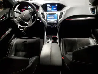2019 Acura TLX w/Advance Pkg with VIN 19UUB3F82KA801294, listed as a Copart auction lot 89244275 with 118,541 mi miles and Salvage Title. Bid and sale history available at carsss.com. Image 8.