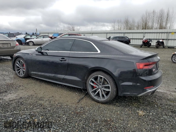 2018 Audi S5 Prestige z VIN WAUR4AF54JA036352, wystawiony jako Copart lot #50414155 z przebiegiem 40 613 mil mil oraz Szkoda całkowita • Salvage title. Historia ofert i sprzedaży dostępna na DreamBid. Obrazek 2.