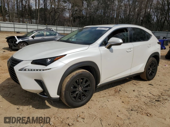 2019 Lexus NX with VIN JTJYARBZ4K2157485, listed as a Copart auction lot 49081155 with 57,361 mi miles and Salvage Title. Bid and sale history available at carsss.com. Image 1.