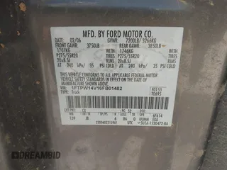 2006 Ford F-150 XLT с VIN 1FTPW14V16FB01482, выставлен на аукционе IAAI как лот 42796371 с пробегом 324 548 миль миль и . История ставок и продаж доступна на DreamBid. Изображение 9.