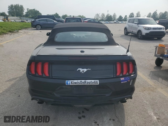 2023 Ford Mustang EcoBoost with VIN 1FATP8UH0P5110461, listed as a Copart auction lot 60317175 with 61,375 mi miles and Clean title. Bid and sale history available at DreamBid. Image 6.