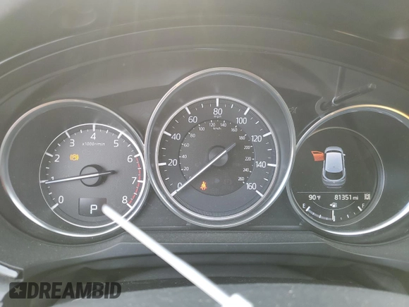 2018 Mazda CX-9 Sport with VIN JM3TCABY1J0225663, listed as a Copart auction lot 64998114 with 81,351 mi miles and Salvage Title. Bid and sale history available at DreamBid. Image 9.