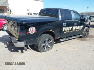2008 Ford F-150 XLT with VIN 1FTPW14V98FA77600, listed as a IAAI auction lot 41544896 with 231,503 mi miles. Bid and sale history available at carsss.com. Image 4.