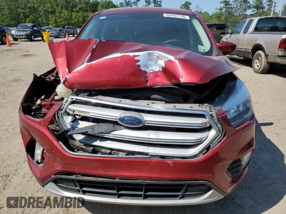 2019 Ford Escape SE with VIN 1FMCU0GD3KUA67774, listed as a Copart auction lot 52457735 with 85,117 mi miles and Salvage Title. Bid and sale history available at carsss.com. Image 5.