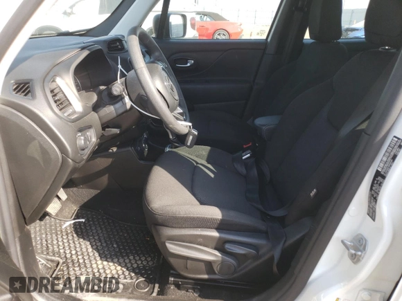 2022 Jeep Renegade Sport with VIN ZACNJDA16NPN51551, listed as a Copart auction lot 75525974 with 15,898 mi miles and Salvage title. Bid and sale history available at DreamBid. Image 7.