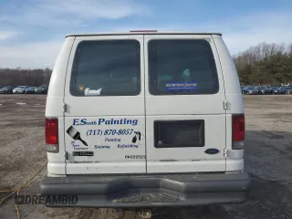 2004 Ford Econoline Cargo with VIN 1FTRE14W54HB47967, listed as a Copart auction lot 44264425 with 256,701 mi miles and Salvage Title. Bid and sale history available at carsss.com. Image 6.