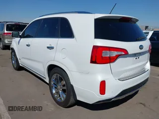 2015 Kia Sorento SX with VIN 5XYKWDA76FG630554, listed as a IAAI auction lot 41862520 with 77,457 mi miles. Bid and sale history available at carsss.com. Image 3.