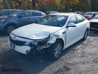 2016 Kia Optima LX with VIN KNAGT4L39G5098281, listed as a IAAI auction lot 40614976 with 99,914 mi miles. Bid and sale history available at carsss.com. Image 17.