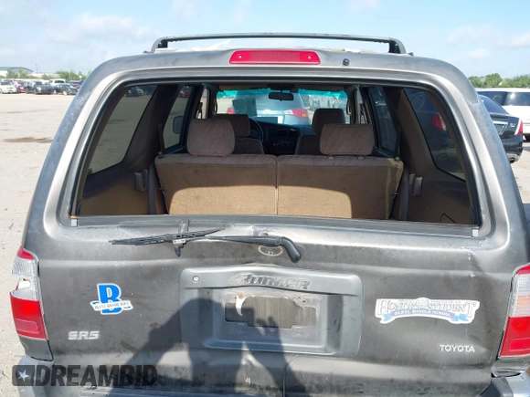 1998 Toyota 4Runner SR5 с VIN JT3GN86R1W0058961, выставлен на аукционе IAAI как лот 42242691 с пробегом 277 560 миль миль и . История ставок и продаж доступна на DreamBid. Изображение 6.