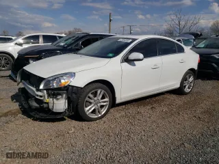 2012 Volvo S60 T5 with VIN YV1622FS0C2097857, listed as a Copart auction lot 52964855 with 106,578 mi miles and Salvage Title. Bid and sale history available at carsss.com. Image 1.