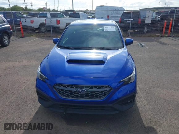2022 Subaru WRX Premium with VIN JF1VBAF66N9022448, listed as a IAAI auction lot 42043788 with 38,018 mi miles and . Bid and sale history available at DreamBid. Image 12.