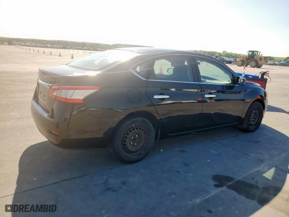 2015 Nissan Sentra SV with VIN 3N1AB7AP3FY331286, listed as a Copart auction lot 52158565 with 144,859 mi miles and Clean Title. Bid and sale history available at carsss.com. Image 3.