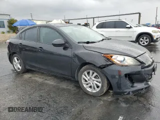 2012 Mazda 3 i Touring with VIN JM1BL1V82C1642786, listed as a Copart auction lot 49008125 with 110,688 mi miles and Salvage Title. Bid and sale history available at DreamBid. Image 4.