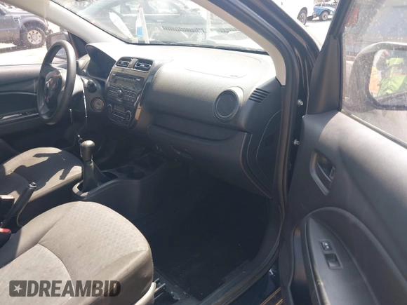 2014 Mitsubishi Mirage DE with VIN ML32A3HJ8EH006208, listed as a IAAI auction lot 42571666 with 99,117 mi miles and . Bid and sale history available at DreamBid. Image 5.