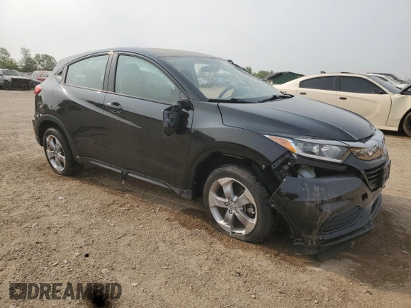 2022 Honda HR-V LX with VIN 3CZRU6H39NM731652, listed as a Copart auction lot 58923885 with 49,959 mi miles and Salvage title. Bid and sale history available at DreamBid. Image 4.