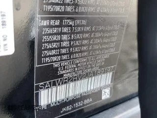 2018 Land Rover Range Rover Sport HSE with VIN SALWR2RV2JA189197, listed as a Copart auction lot 49468355 with 30,171 mi miles and Salvage Title. Bid and sale history available at carsss.com. Image 15.