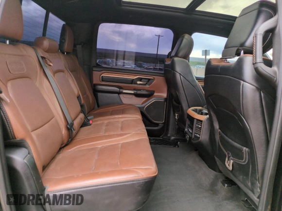 2021 Ram 1500 Longhorn with VIN 1C6SRFKT8MN504868, listed as a Copart auction lot 54559405 with 60,346 mi miles and Salvage title. Bid and sale history available at DreamBid. Image 10.