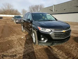 2018 Chevrolet Traverse LT Cloth with VIN 1GNEVGKW7JJ173857, listed as a Copart auction lot 49056845 with 154,989 mi miles and Clean Title. Bid and sale history available at carsss.com. Image 14.