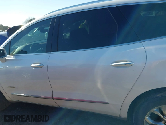 2018 Buick Enclave Avenir with VIN 5GAEVCKWXJJ167683, listed as a IAAI auction lot 41763651 with 168,654 mi miles and . Bid and sale history available at DreamBid. Image 14.
