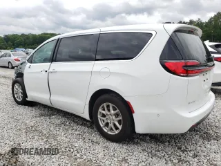 2025 Chrysler Pacifica Select z VIN 2C4RC1BG9SR519362, wystawiony jako Copart lot #58717425 z przebiegiem 4 662 mil mil oraz Szkoda całkowita • Salvage title. Historia ofert i sprzedaży dostępna na DreamBid. Obrazek 2.
