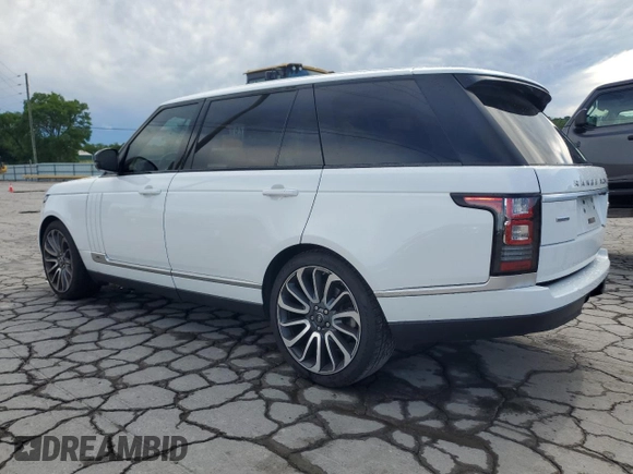 2016 Land Rover Range Rover Supercharged with VIN SALGS3EF7GA294954, listed as a Copart auction lot 56308915 with 97,375 mi miles and Clean title. Bid and sale history available at DreamBid. Image 2.