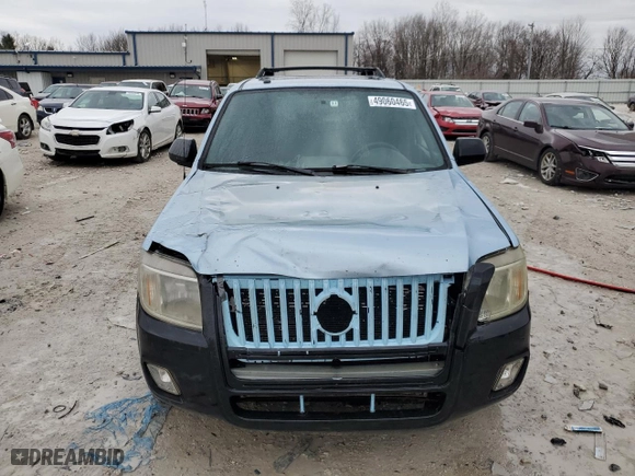 2008 Mercury Mariner with VIN 4M2CU81Z98KJ22539, listed as a Copart auction lot 49060465 with 0 mi miles and Clean Title. Bid and sale history available at carsss.com. Image 5.