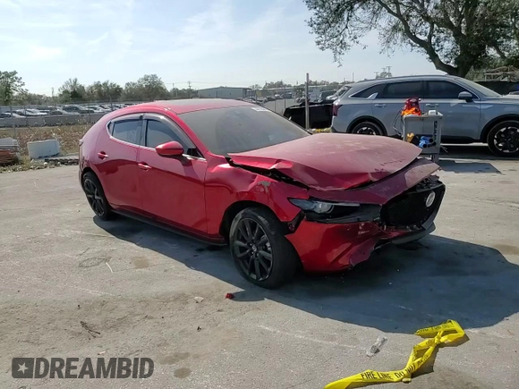 2022 Mazda 3 Premium with VIN JM1BPAML4N1514465, listed as a Copart auction lot 44143875 with 52,002 mi miles and Non repairable. Bid and sale history available at DreamBid. Image 11.