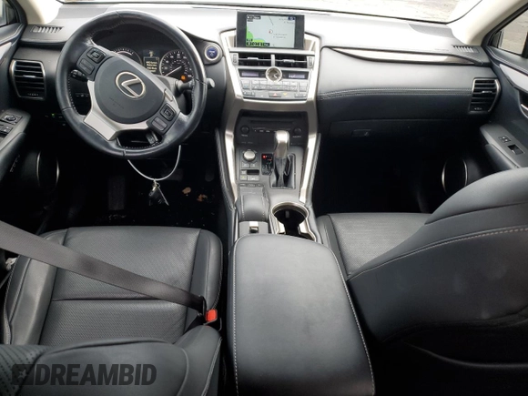 2015 Lexus NX 300h z VIN JTJBJRBZ8F2017984, wystawiony jako Copart lot #86402944 z przebiegiem 107 071 mil mil oraz Szkoda całkowita • Salvage title. Historia ofert i sprzedaży dostępna na DreamBid. Obrazek 8.